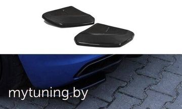 Сплиттеры бампера заднего боковые для AUDI R8 II (15-18)