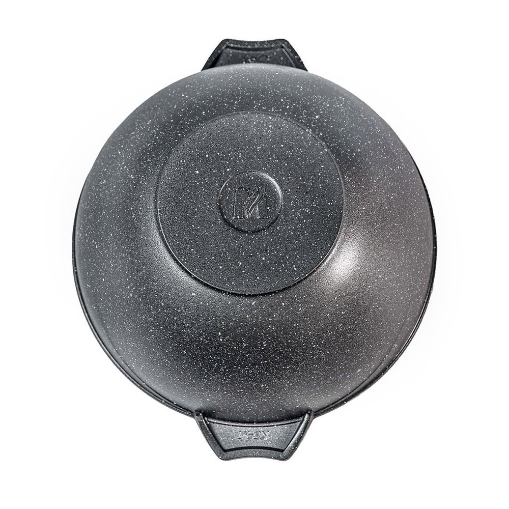 Казан алюминий, антиприг, 7 л, Гранит, с крыш, Мечта, 57701