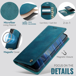 Чехол-кошелек CaseMe 2 in 1 MagSafe Samsung Galaxy S25+