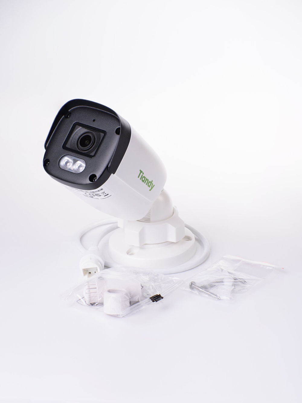 Tiandy TC-C32QN I3/E/Y/2.8mm/V5.0 Видеокамера IP 2Мп цилиндрическая уличная, с микрофоном (2.8мм)