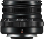 Fujifilm XF 16mm F2.8 R WR Black