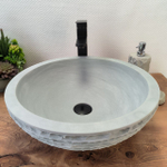 Раковина из андезита Bowl Blue Kecil Marmo BA-62887 45*45*15