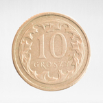 Poland, 10 Groszy, 2014, VF