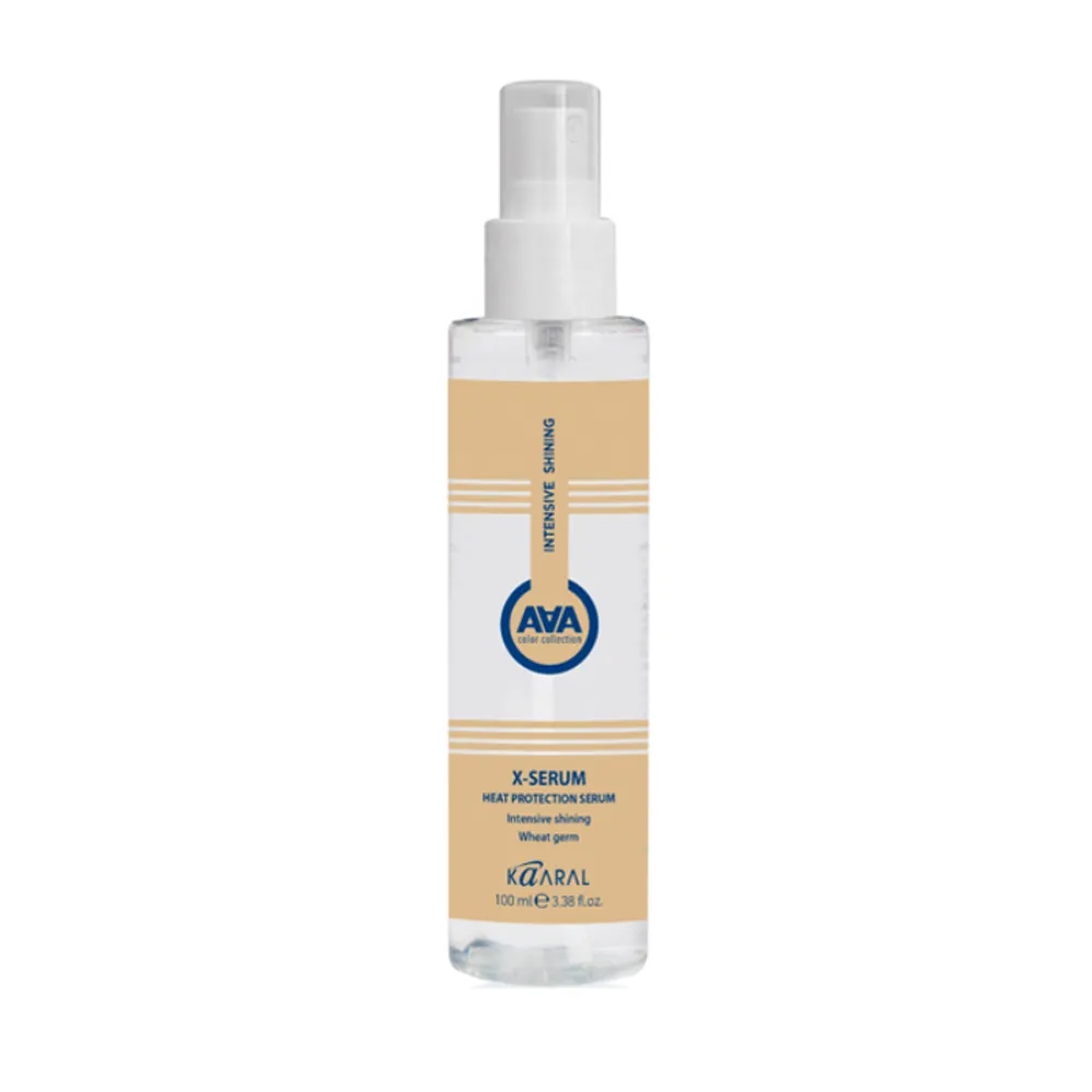 Сыворотка KAARAL AAA X-Serum Heat Protection Serum для защиты волос от термических воздействий с пшеничными протеинами - 100 мл.