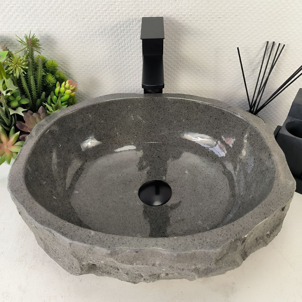 Раковина из андезита Erozy Grey EA-65054 46*38*15 0038