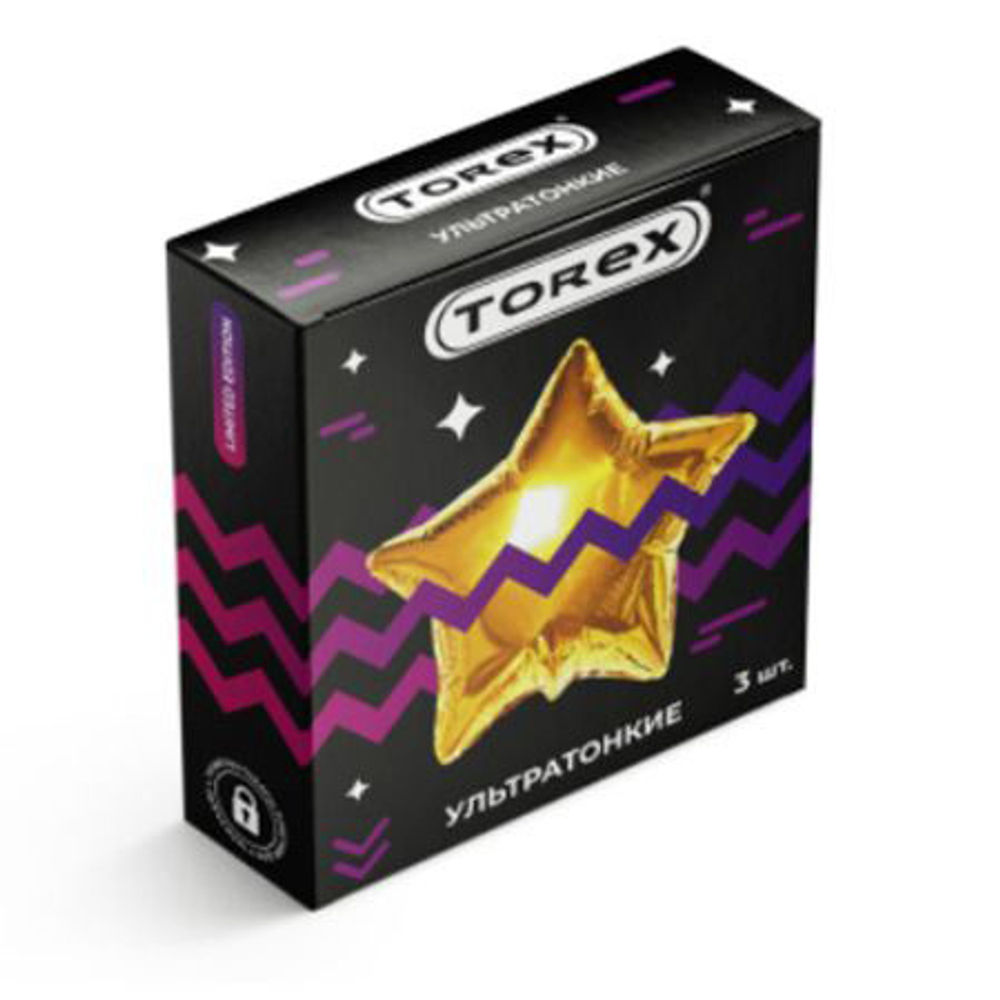 Презервативы Ультратонкие Torex Party 3шт