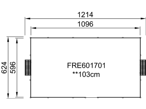 Площадка MUGA, 6x12 м