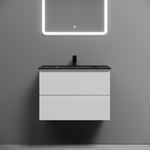 Тумба подвесная Sancos Snob R 690х445х500, c двумя ящиками оснащенными доводчиками, Bianco, арт.SNR70W