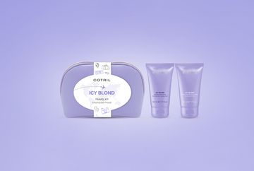 COTRIL Набор дорожный TRAVEL KIT ICY BLOND Pochette mini size (шампунь и маска по 50мл)