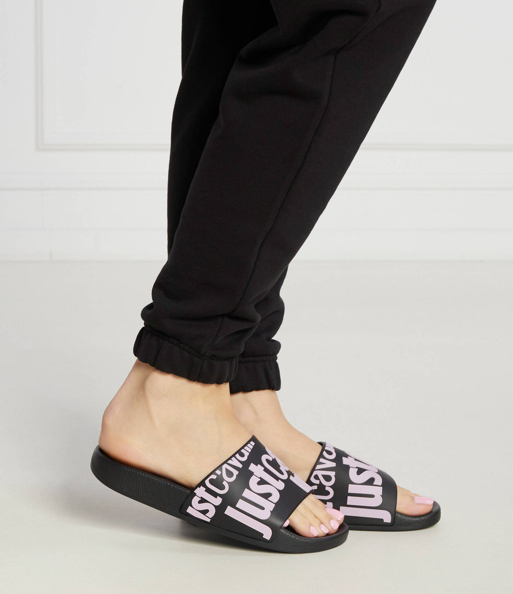 Шлепанцы FONDO POOL DIS. 1 Just Cavalli - черный(76RA3SZ1ZS785)