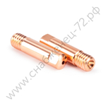 Наконечник VARTEG М6х25х1.0 прямой  (AL) (141.0006/MD0009-60)