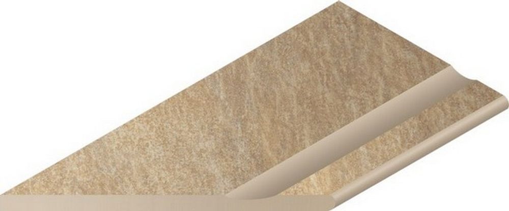 Ступень District Sand Bordo Nat 30x60 Svasato Round Sx Уг.Лев.