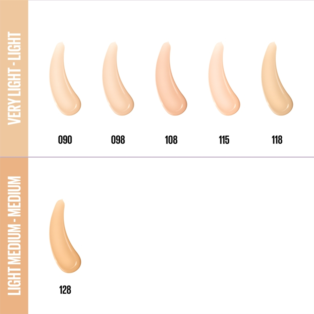 MAYBELLINE NEW YORK SuperStay Lumi-Matte - Легкое тональное основание для долговременного эффекта оттенок 108, 35 ml