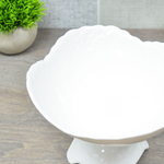 Фруктовница 20,5см на ножке "Аврора", фарфор