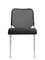 Стул посетителя Amigo silver W01/T01 (черная ткань)