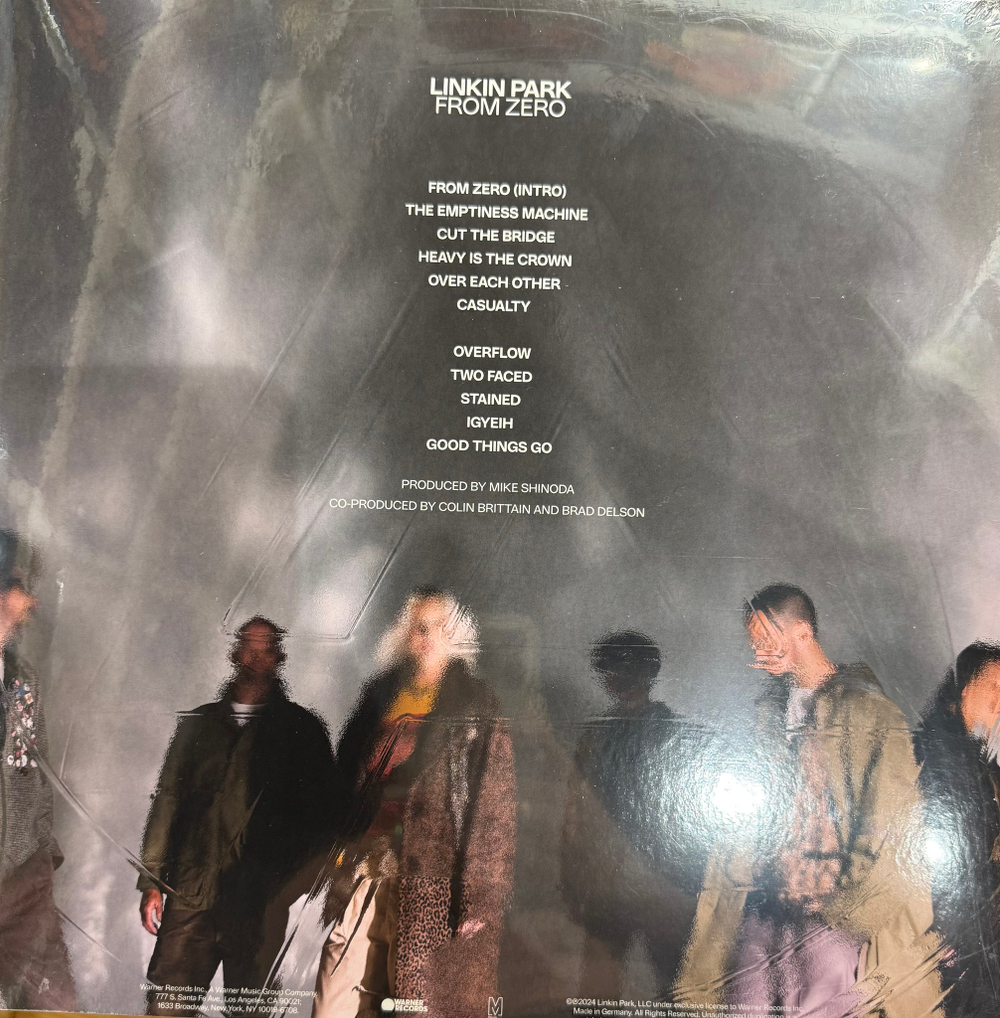 Виниловая пластинка Linkin Park ‎– From Zero  LP Translucent Magenta