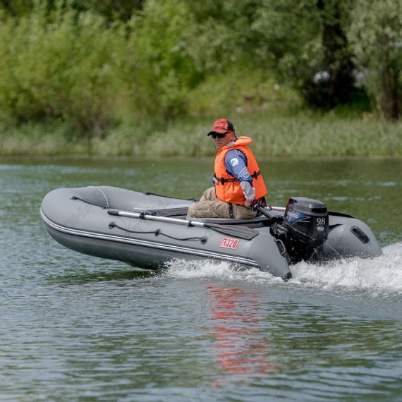 Лодка Тонар Алтай А320 (надувное дно) серый