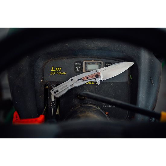 Складной нож KERSHAW Endgame 2095 c клинком из стали D2, рукоять Stainless Steel / Нейлон