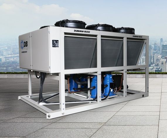 Чиллер с воздушным охлаждением Dunham Bush ACDS130DHGKGA — (2)
