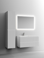 Тумба с раковиной Sancos Snob T 100 см SNT100LW левая, bianco