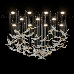 Световая композиция Cloyd AERIA 1686 S80 / шир. 120 см (арт.60004)