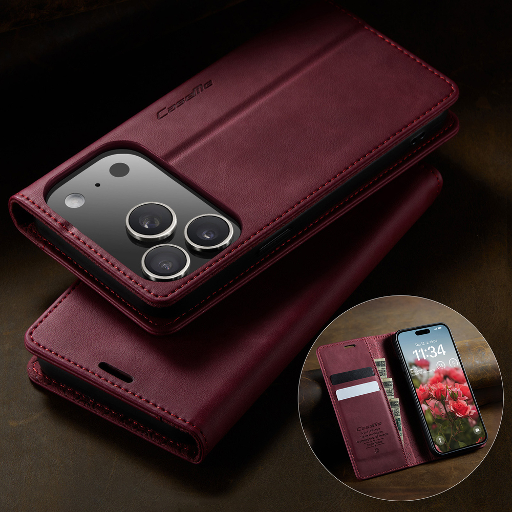 Чехол-книжка CaseMe RFiD iPhone 17 Pro