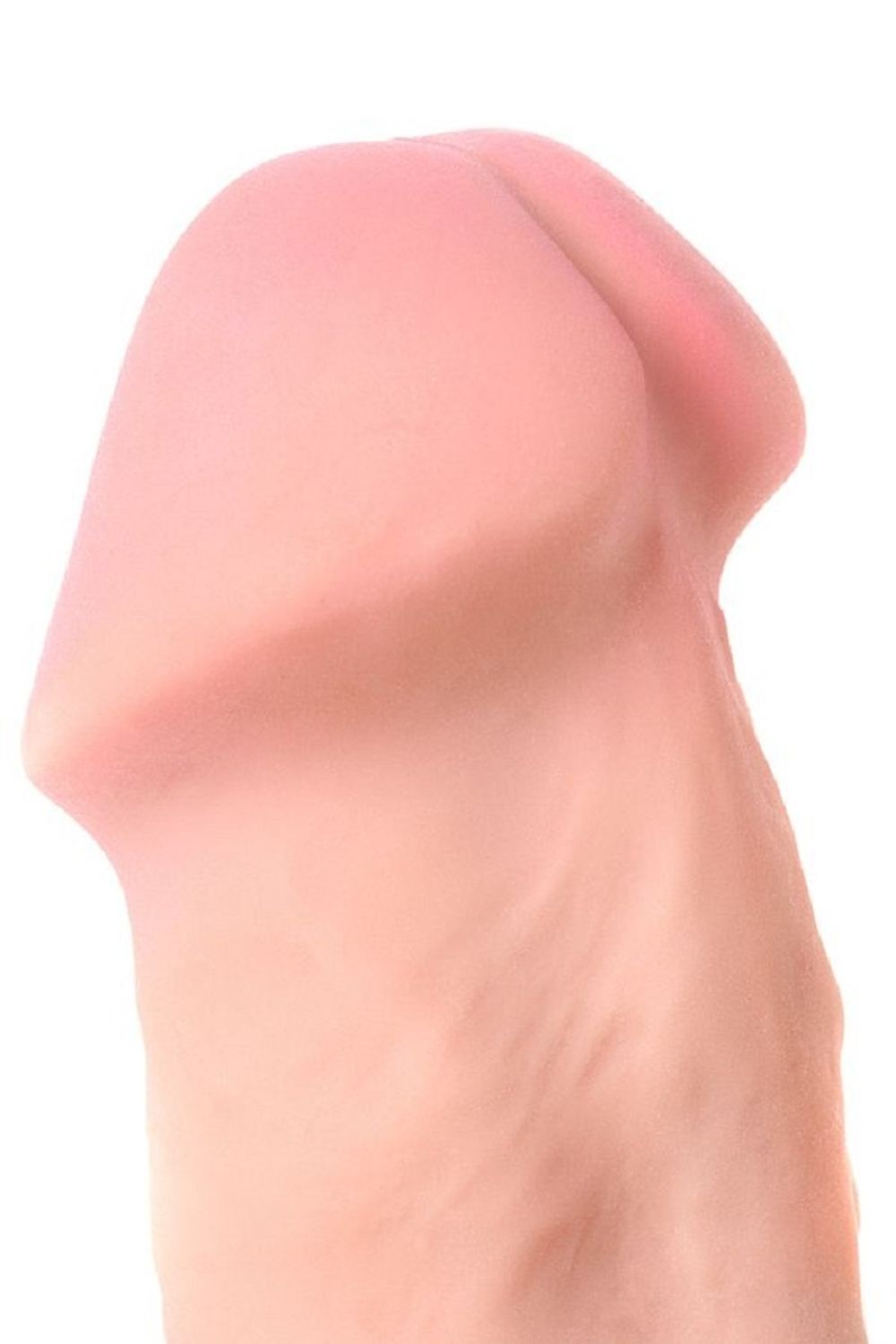 Вибратор 7 режимов вибрации на присоске телесный RealStick 17 см