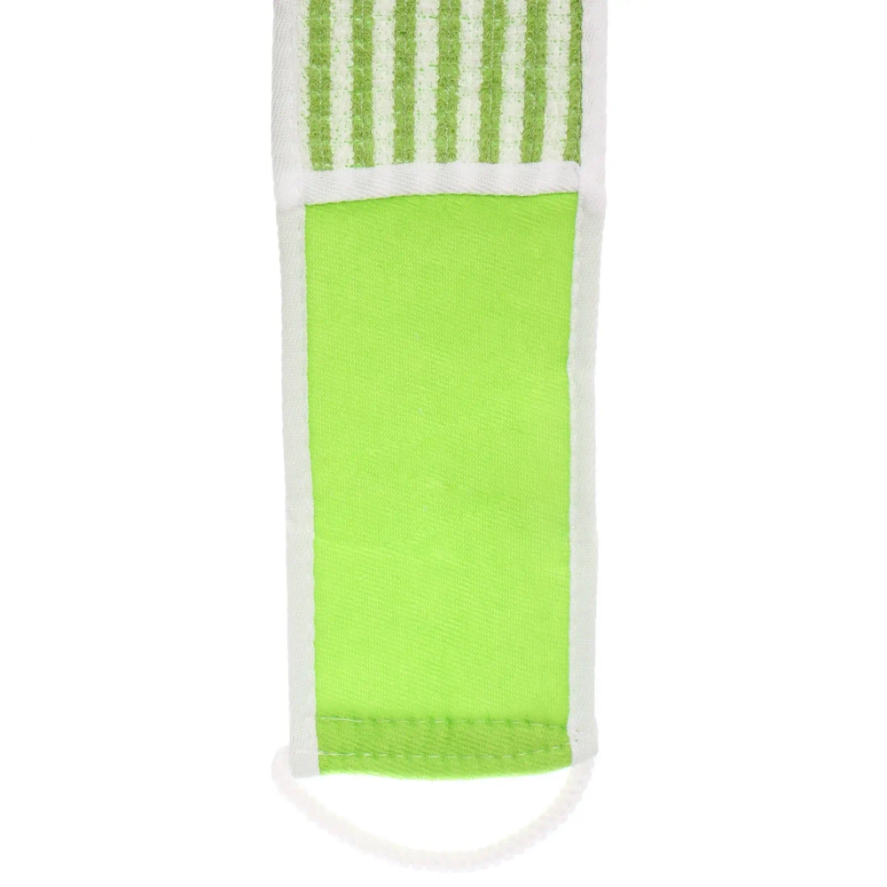 Мочалка для тела «ULTRAMARIN VERONA», комбинированная, цвет зеленый, 70*11см