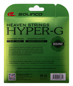 Теннисные струны Solinco Hyper-G Round (12m) - зеленый