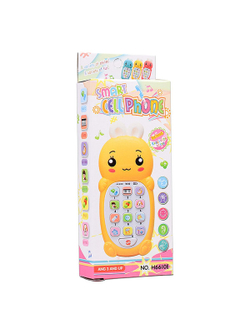 Игрушка Телефон Зайчонок (H6610E) цвет желтый