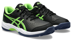 Детские  кросовки для Padel Asics Gel-Game 9 Padel - black/electric lime