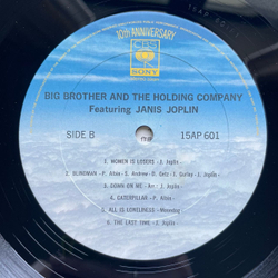 Винтажная виниловая пластинка LP Big Brother and The Holding Company Featuring Janis Joplin (Япония 1977) (Оби)