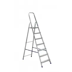 Лестница-стремянка "АЛЮМЕТ" 8-и ступенчатая алюминиевая (АМ708)