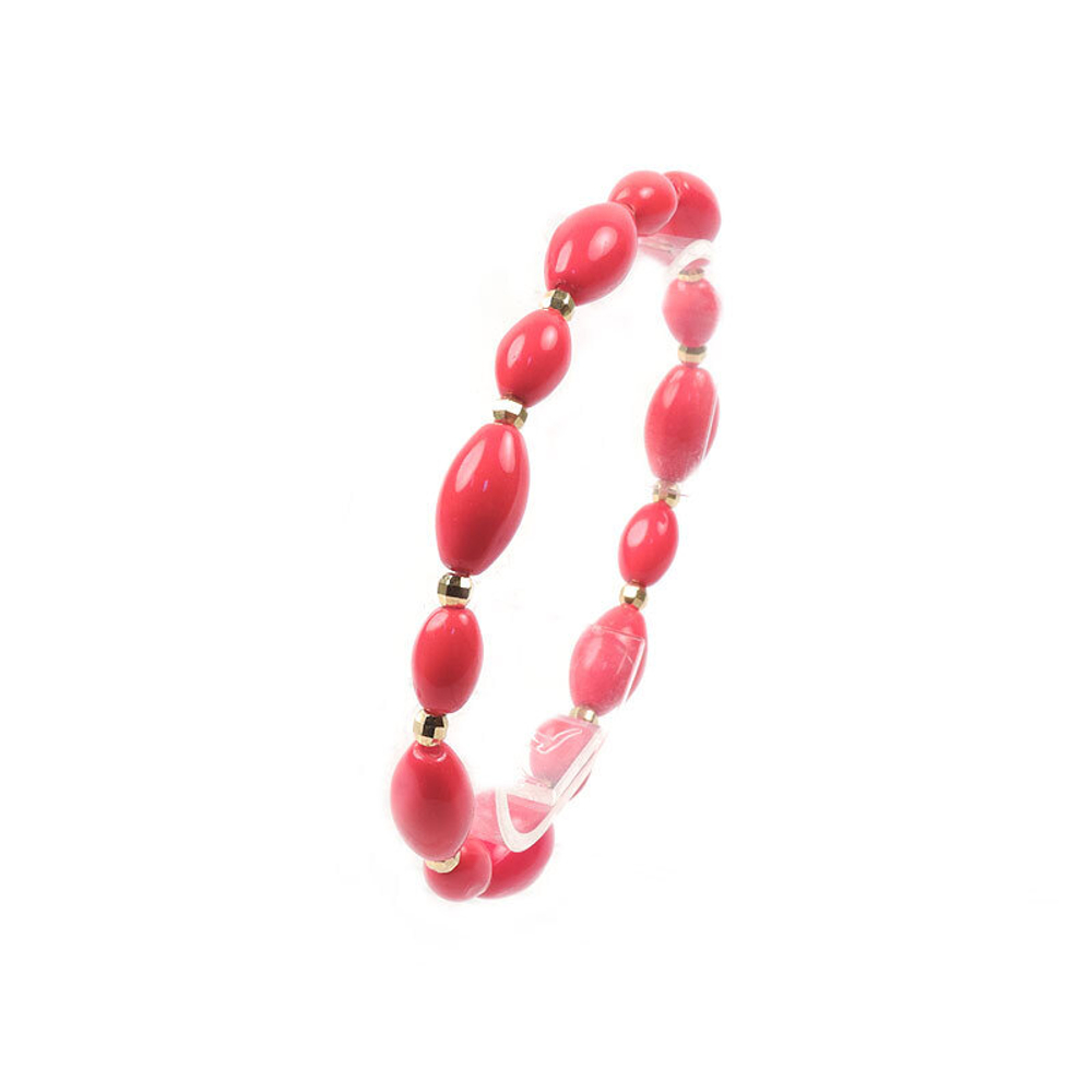 Браслет "Бьянка" коралл красный