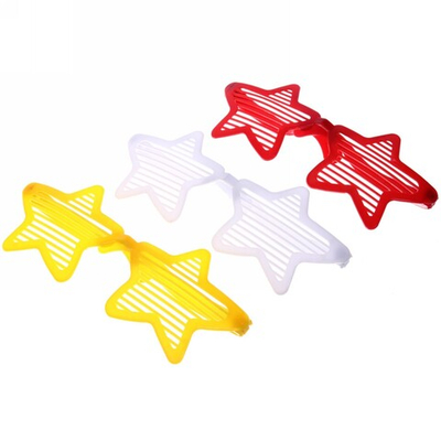 Очки карнавальные «Макси Звезда полоска», 26 см, микс цветов