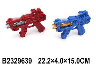 Автомат на батарейках 22см, пакет WQ33A