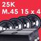 25K + M.45 15" D0.75 4500W full carbon x 4
