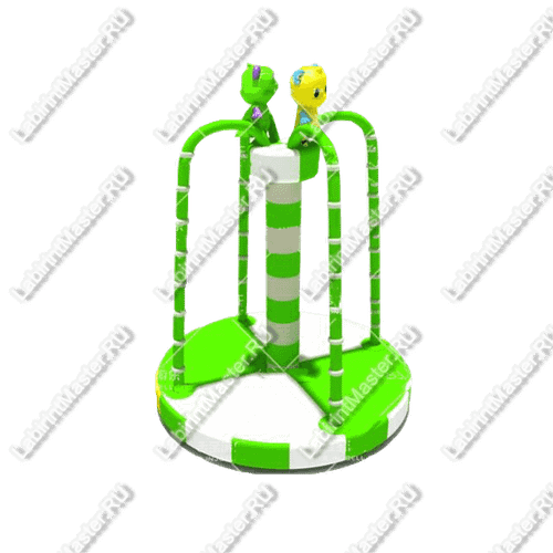 Электрическая карусель детская 4KIDS "Приключение"