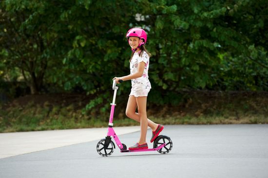 Самокат Micro Cruiser LED розовый