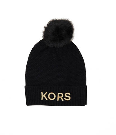 Шапка Michael Kors KIDS - черный(R11130)