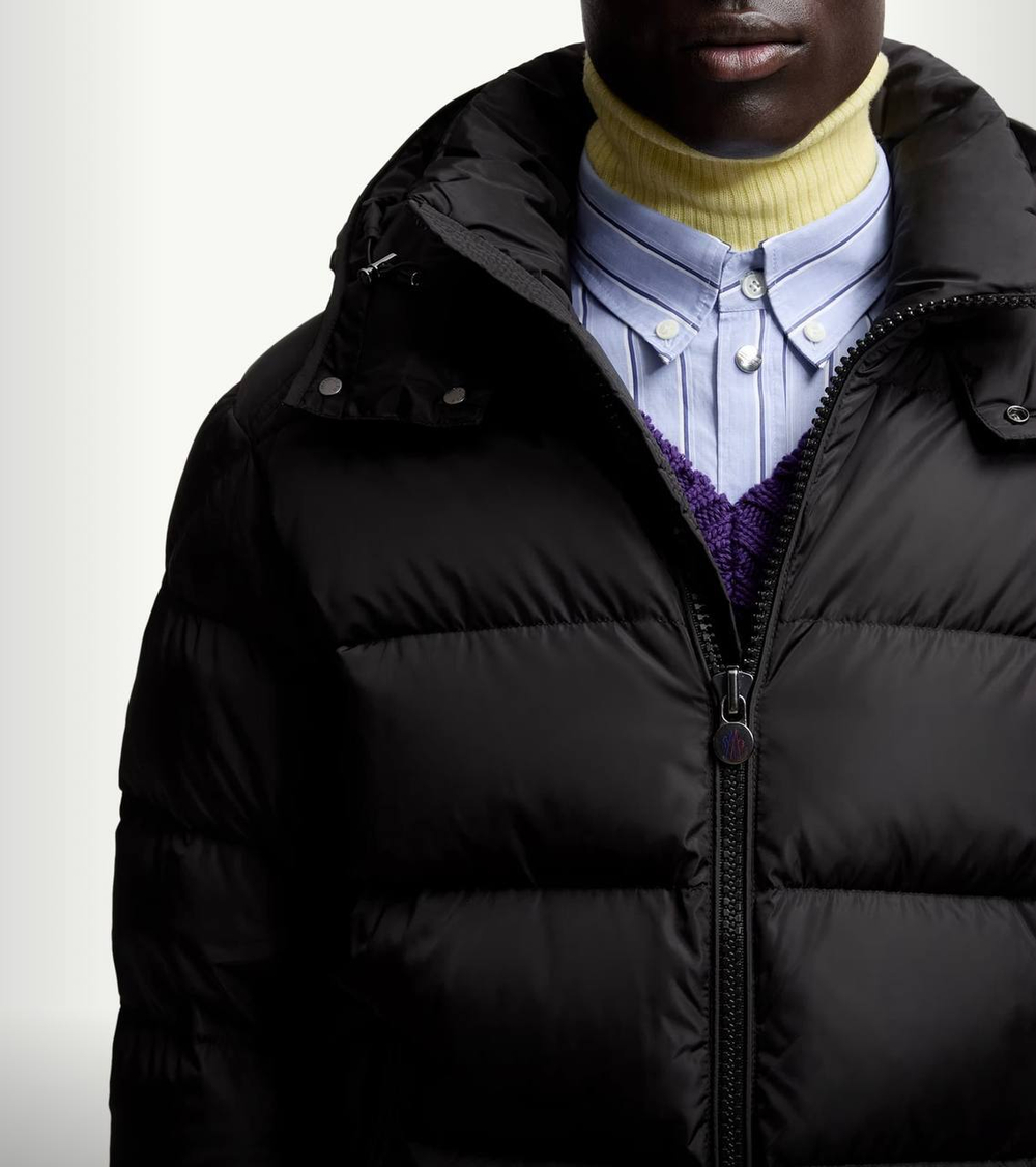 Мужская короткая пуховая куртка Moncler Maya