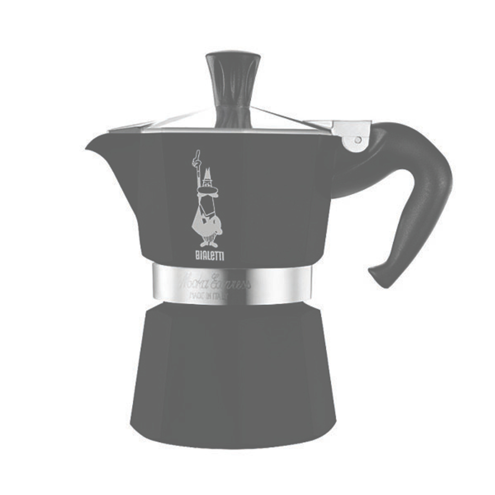 Bialetti Moka Express черная, на 3 порции 4952