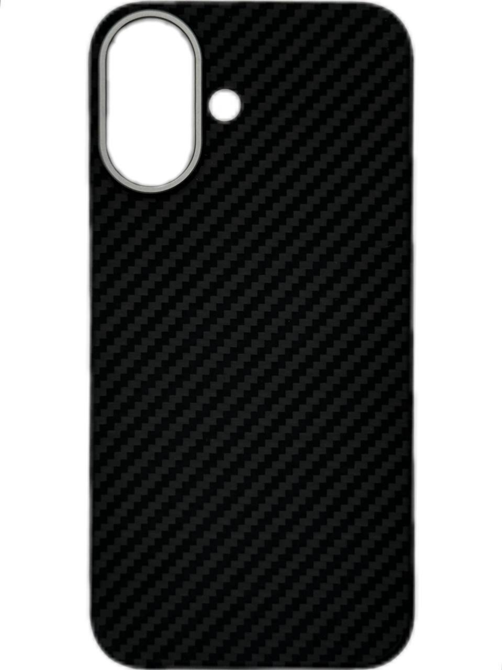 Carbon Case Black Gray MаgSafе iPhone 16