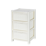 Комод "Виола" 3-х секционный (цвет в ассорт. бежевый, коричневый, слоновая кость)