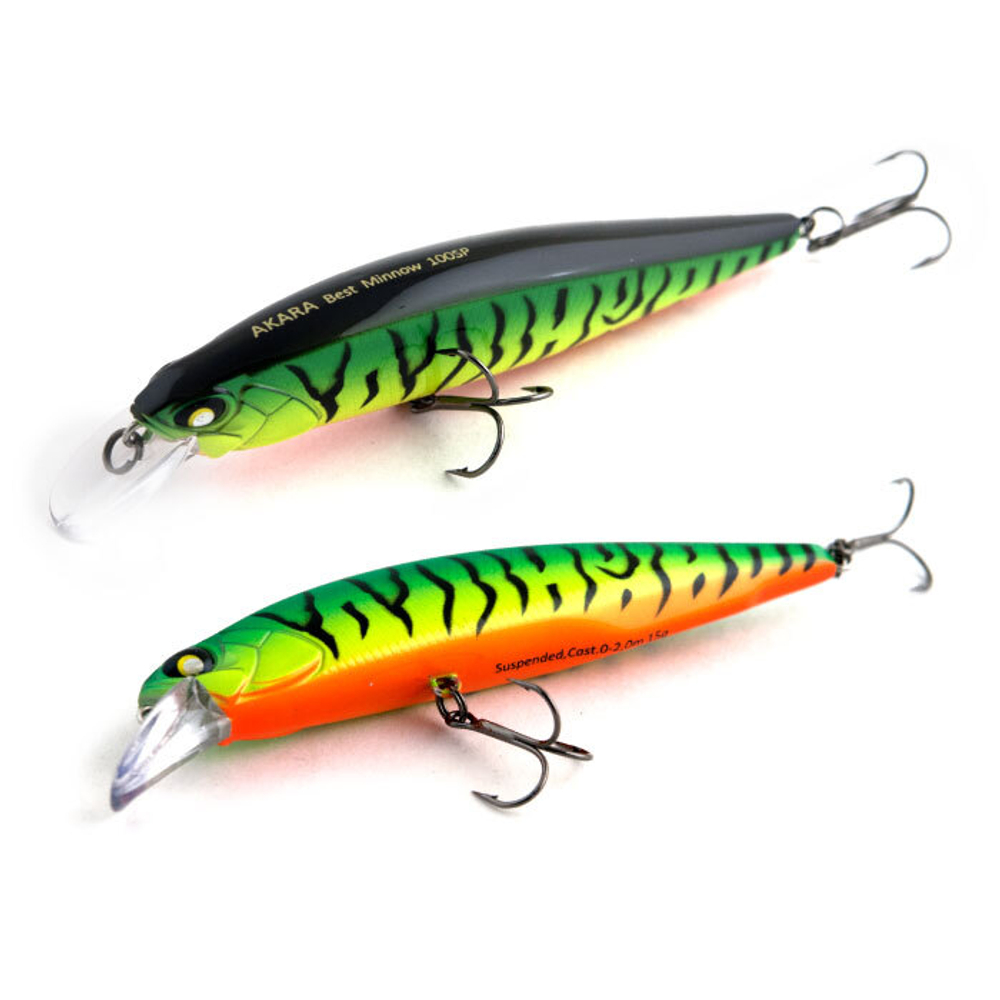 Воблер Akara Best Minnow 110SP 17 гр. (3/5 oz 4,3 in) A68