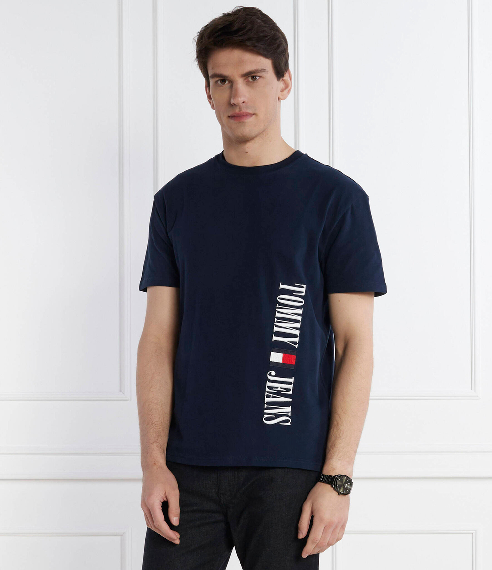 Футболка Tommy Jeans - темно-синий(DM0DM18295)