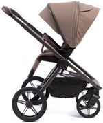 Детская коляска Peppy Monaco Thermo 3 в 1 с автокреслом Rise Milk Mocco