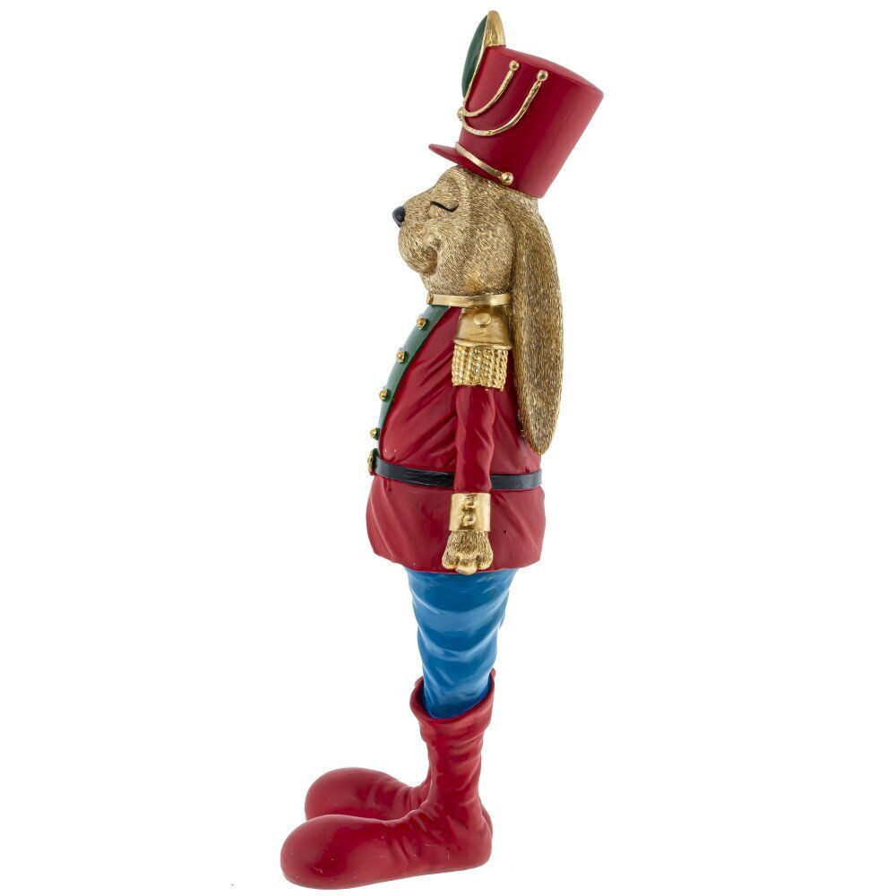 GAEM Фигурка декоративная "Солдатик-зайка", L11,5 W10 H37 см