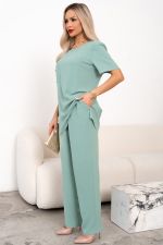 Костюм брючный (мята) К11-90/3 Nikol