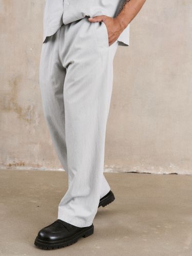 Серый хлопковый костюм Heathen с шортами и брюками